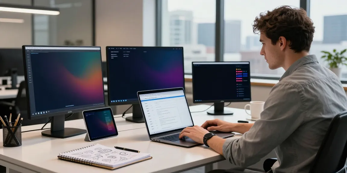 Marketing strategist analyzing instant indexing techniques in a modern workspace.