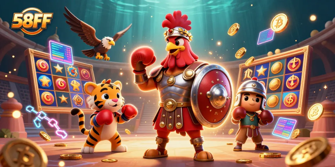 Engage with thrilling slots on 58FF featuring dynamic characters and vibrant game elements.