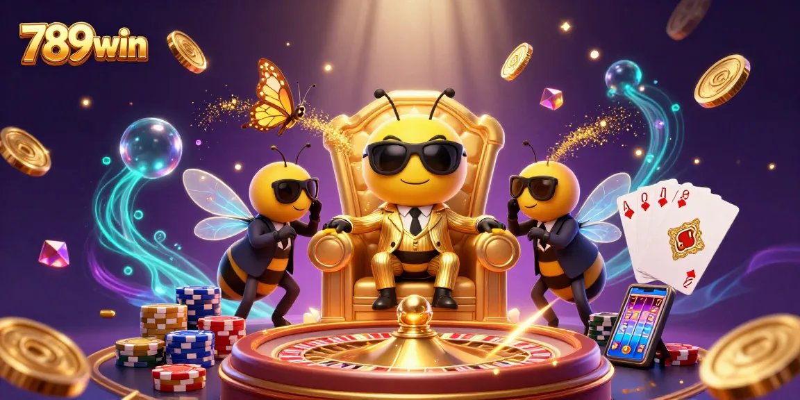 Engage with the thrilling world of 789win through vibrant casino-themed illustrations bursting with excitement.