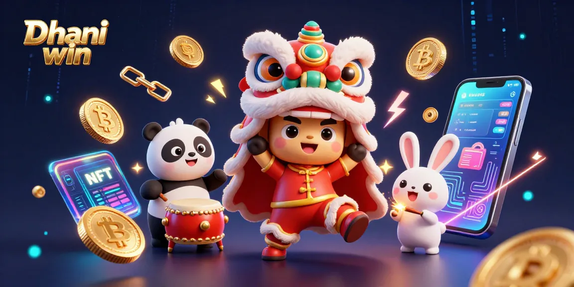 Engage in thrilling gameplay at Dhani win with vibrant characters and exciting crypto elements.