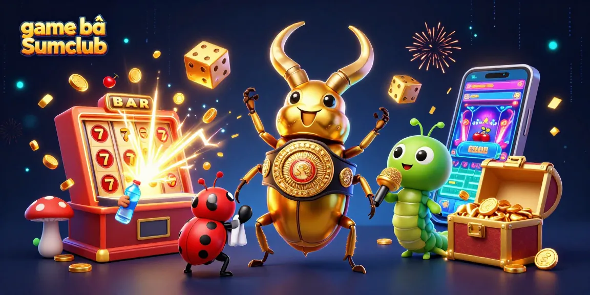Spin the reels and win with game bài Sumclub’s vibrant slot machine explosion showcasing thrilling gameplay.